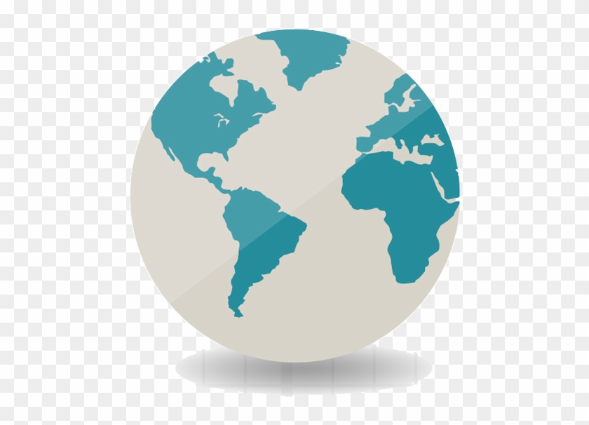 Knowledge Exchange And Sharing,nemetschek Wikipedia,ncs - World Map Vector Circle #714108