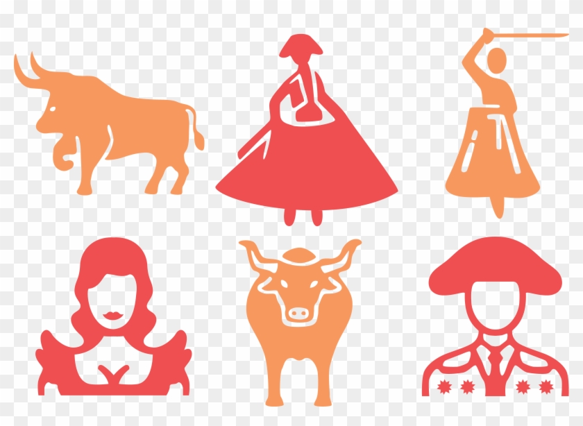 Cattle La Tauromaquia Ox Bullfighting Clip Art - Cattle La Tauromaquia Ox Bullfighting Clip Art #714662