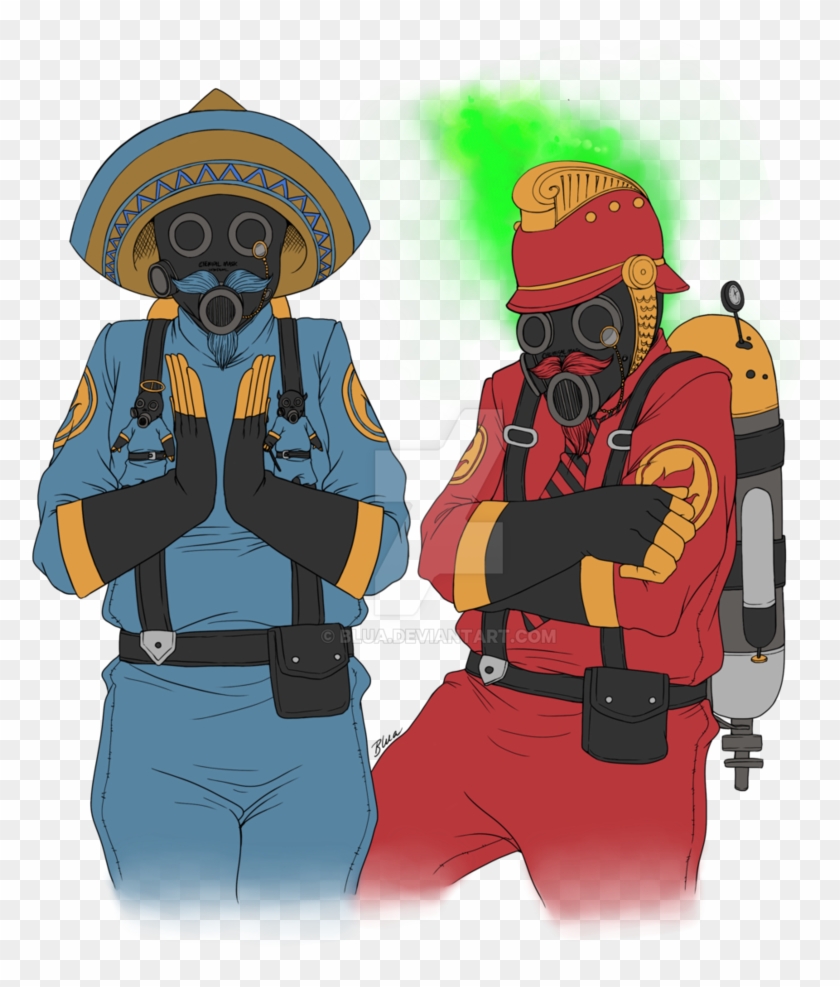 Tf2 Pyro High Five Taunt By Blua - Tf2 Pyro High Five #714618