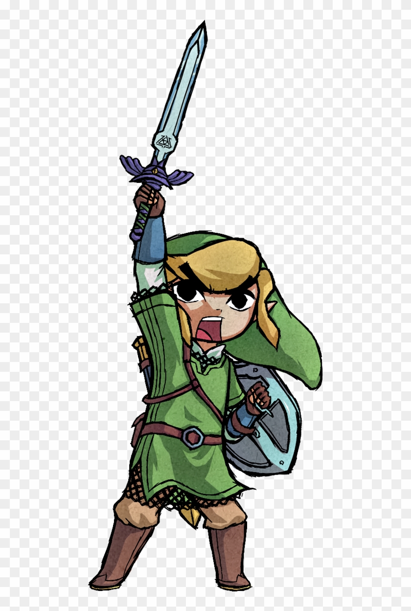 The Legend Of Zelda - Legend Of Zelda Wind Waker Toon Link #714804