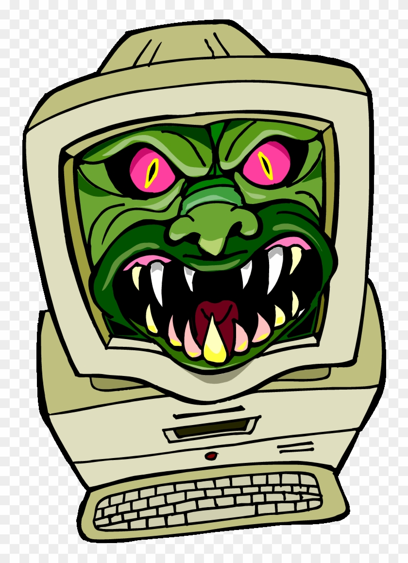 Computer Virus Clip Art With Photos Medium Size - School Project On Computer Virus #715176