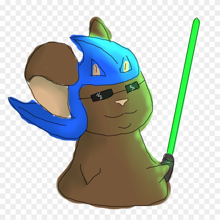 A Lightsaber Sonic Mouse By Vursti - Cartoon #715320