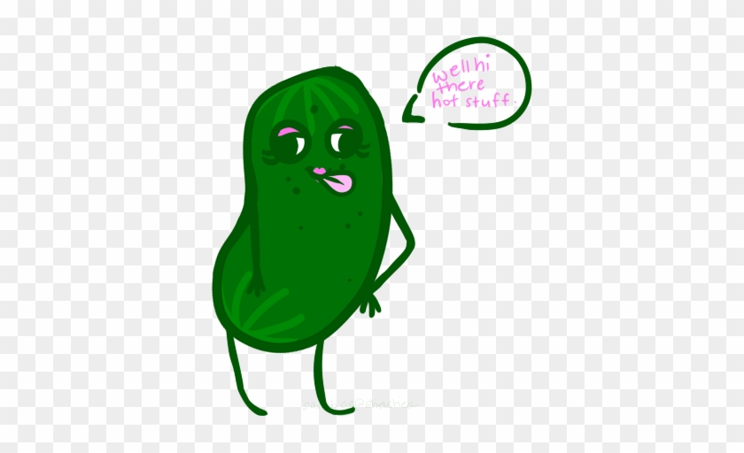 One Sexy Cucumber By Shelshea - Drawing #716627