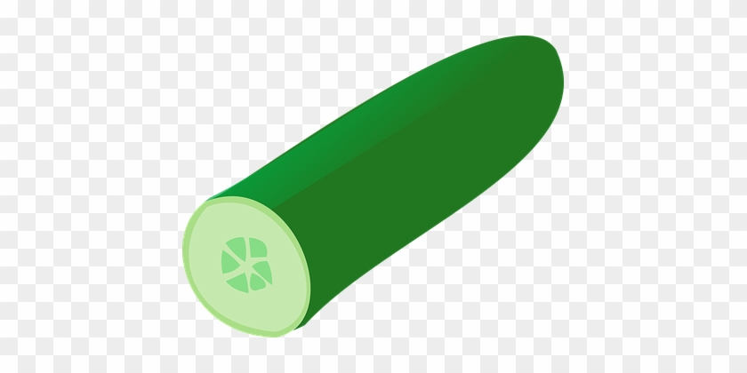 Cucumber Fruit Green Cucumber Cucumber Cuc - Cucumber Clipart #716684