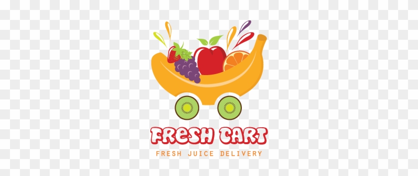 Unique Fruit Logo Design Inspiration Fresh Fruit Juice - Logo Of Fruit Juice #716990
