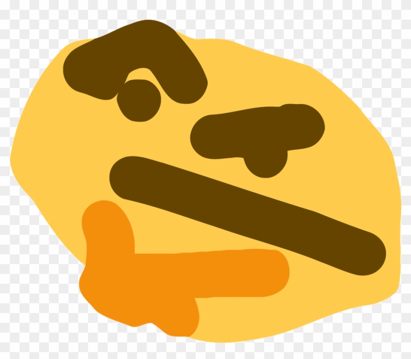 I've Been Hired By A Tech Giant To Work On Embedded - Badly Drawn Thinking Emoji #717783