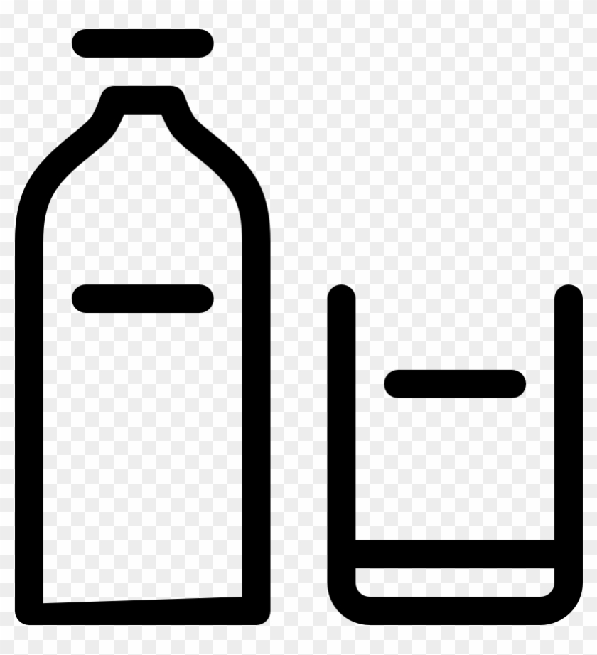 Drink Milk Bottle Glass - Drink Milk Bottle Glass #718025