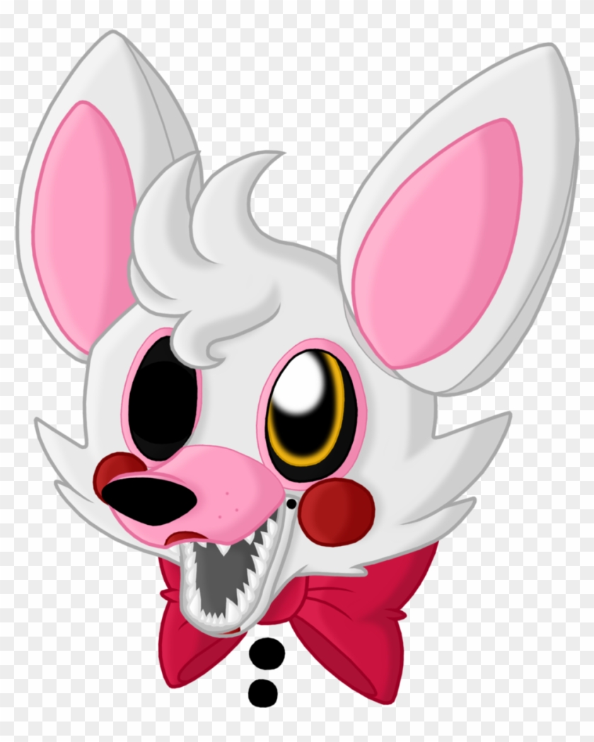 Drawn Cute Mangle Fnaf - Five Nights At Freddy's Mangle Chibi #718452