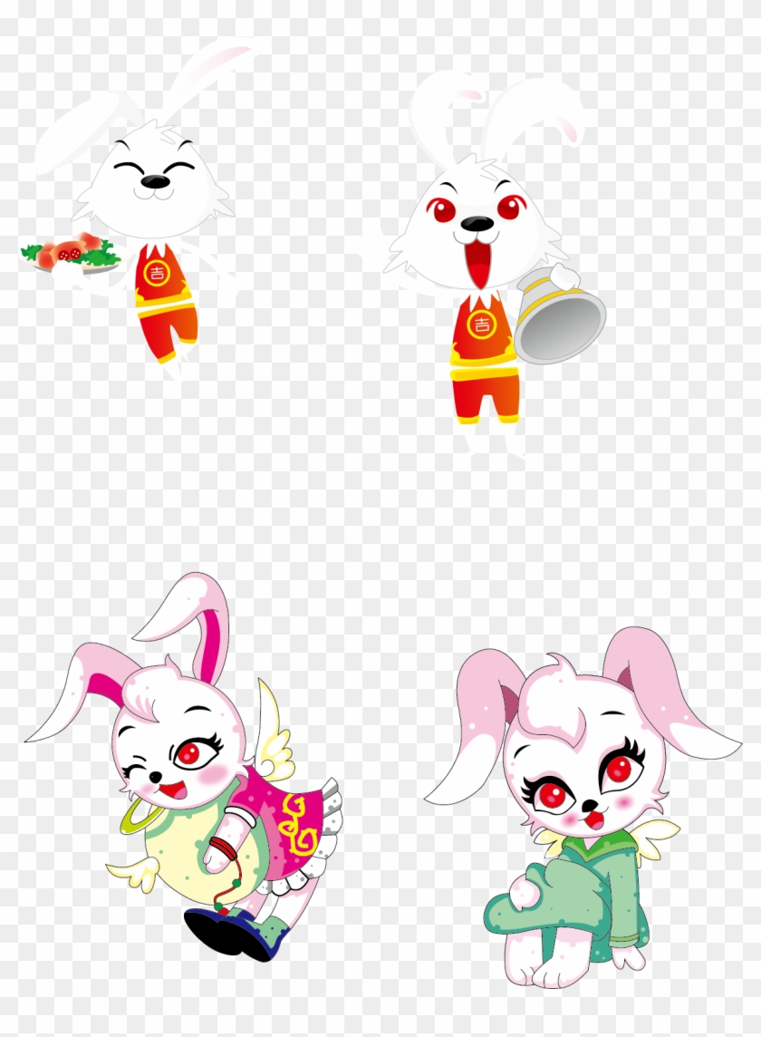 Easter Bunny Rabbit Illustration - Easter Bunny Rabbit Illustration #718686