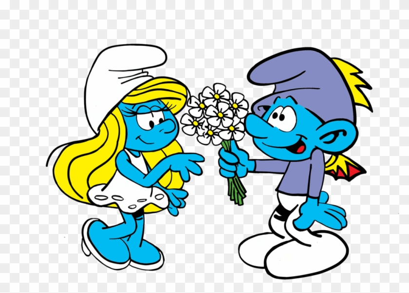 Admiralbubbles To Radspyro-rad Smurf And Smurfette - ส เมิ ร์ ฟ การ์ตูน #718926