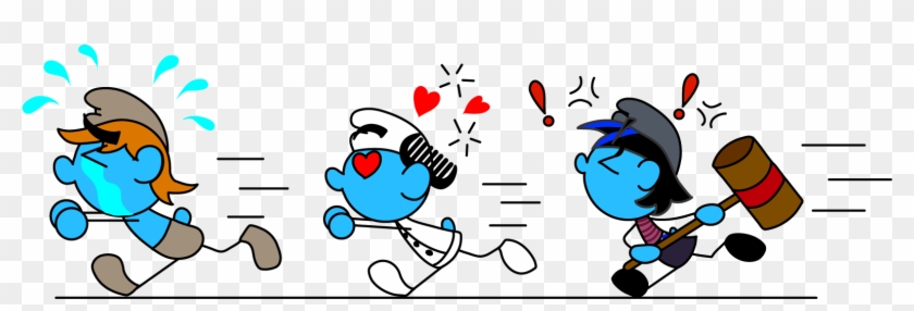 Free The Smurfs 2 Smurfette And Vexy Hug - Hackus #718970