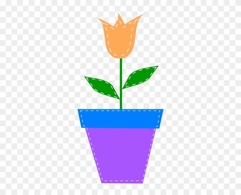 Click The Slide That You Want To Add A Background Picture - Flower Pots Clip Art #720141