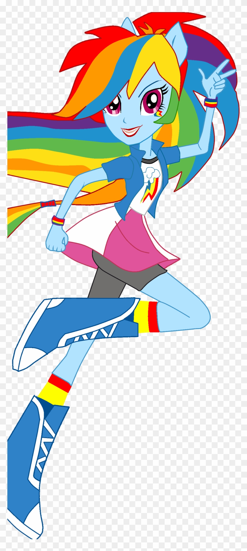 Rainbow Dash Eg Doll Box Vector By Natoumjsonic - Cartoon #720205