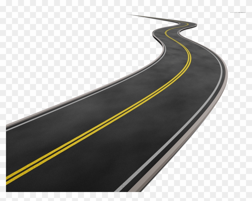 Highway Road Clip Art - Transparent Road Png #720278