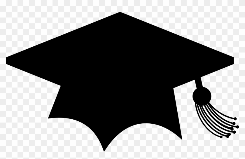File - Education - Grad Hat - Svg - Graduation Cap Silhouette Png #720509