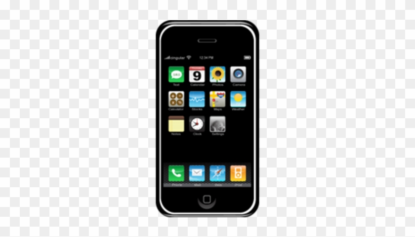 Mobile Touch Phone Free Images At Clker Com Vector - Cell Phone Clipart #720681