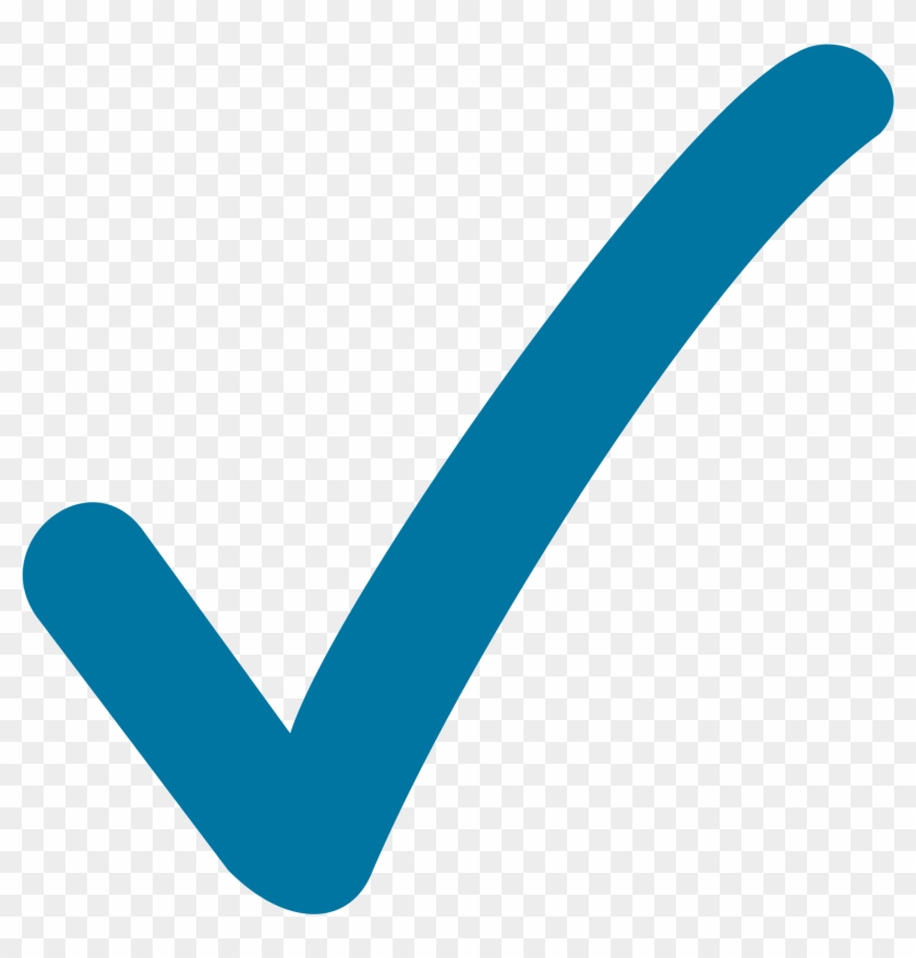 Open - Visto Bueno Azul Png #721003