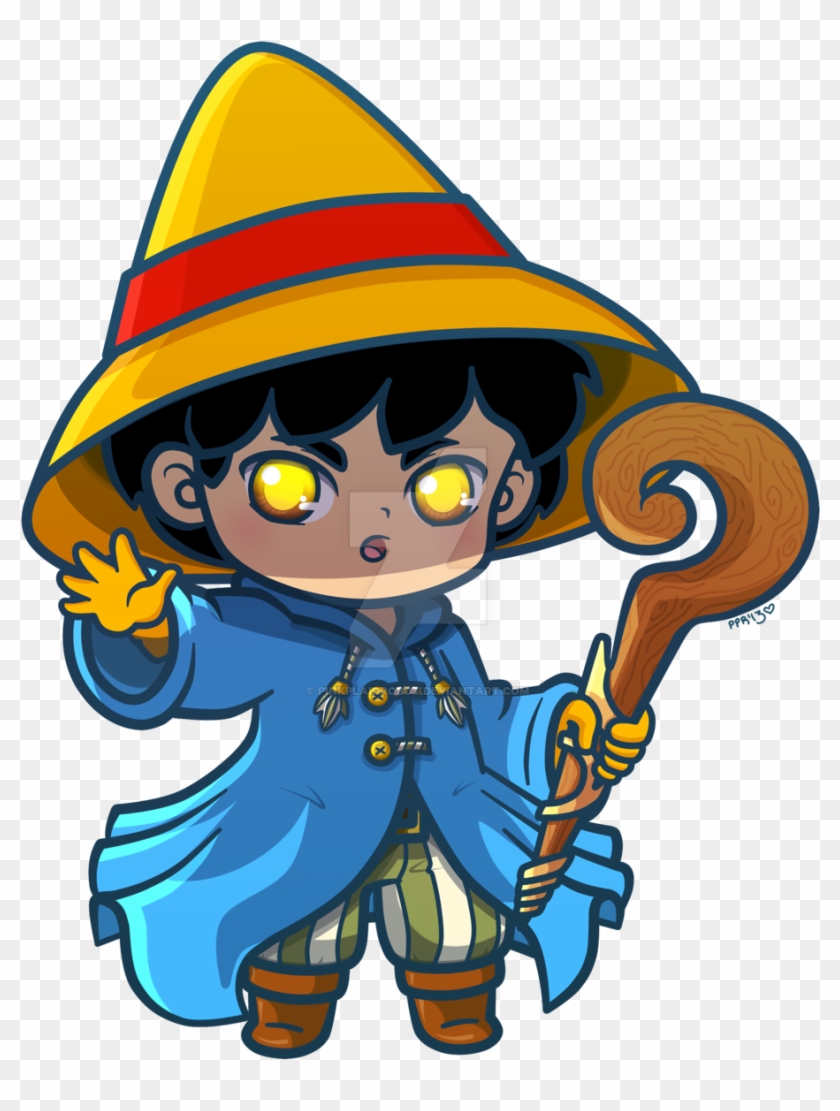 Flamebunnyy 1 0 Black Mage Classic Final Fantasy Class - Final Fantasy Black Mage Chibi #721124