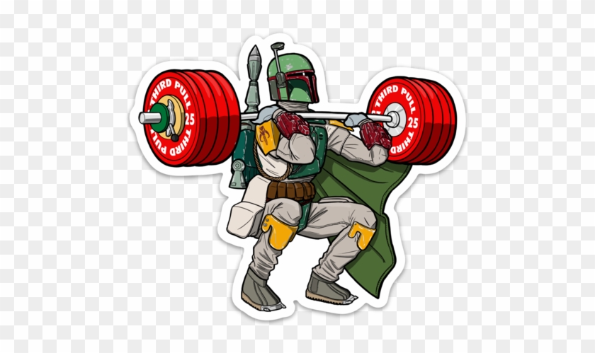Barbell Hunter Catch Sticker - Barbell Hunter #721239