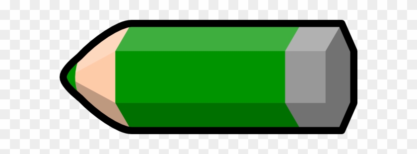 Free Vector Green Pencil Clip Art - Big Pencil Clip Art #721582