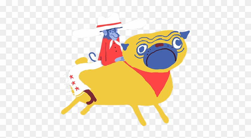 Monkey & Pug - Monkey & Pug #722124