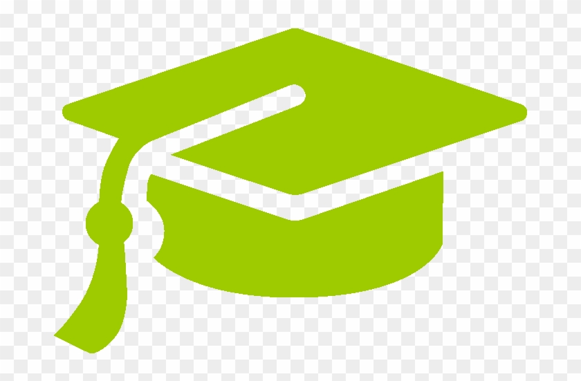 Students - Navy Blue Graduation Cap #722451