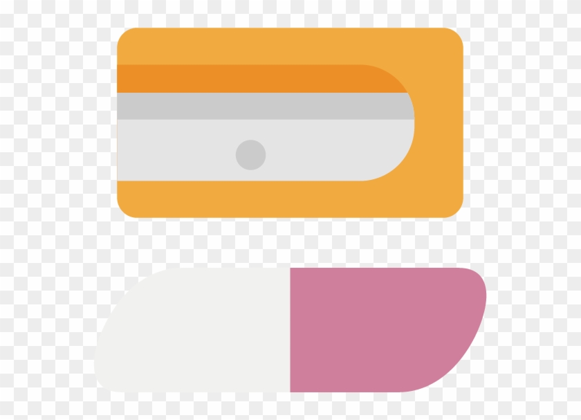 Natural Rubber Material Euclidean Vector Eraser Clip - Vector Graphics #723138