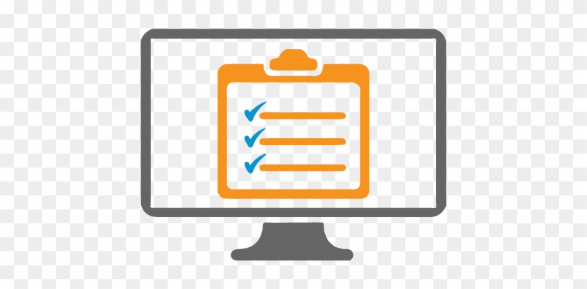 The Exam Is Three Hours Long And Composed Of A Number - Computer Based Test Icon #723244