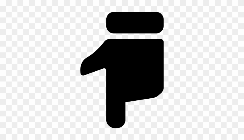Hand Finger Pointing Down Like An Arrow Vector - Hand Pointed Icon Png #723293