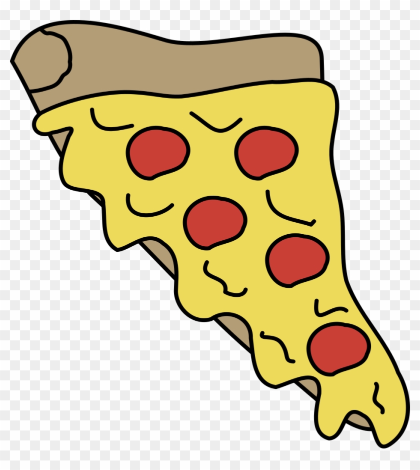 Melty Pizza - Clip Art Of Pizza #724041