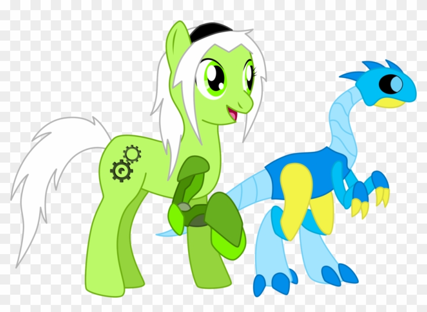 Mlp Jade And Sparkplug By Xelku9 - Cartoon #724283