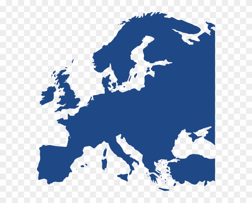 Europe Map Clip Art Map Of Europe Equidistant Clip - History Of The Reformation In Europe #725070