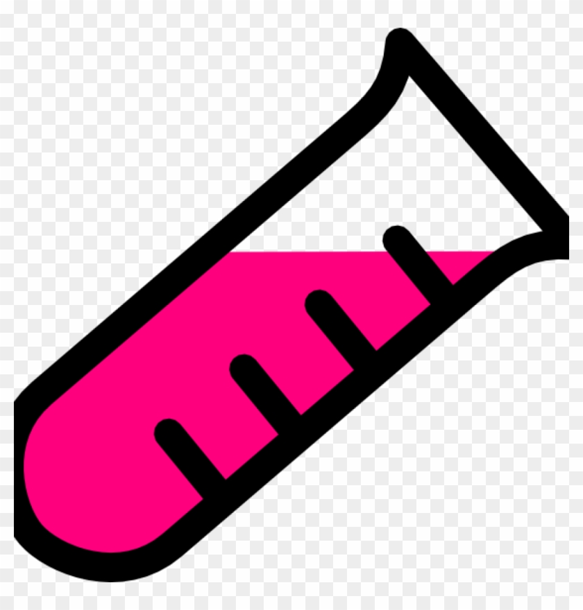Test Tube Clipart Pink Test Tube Clip Art At Clker - Science Test Tube Clipart #725194