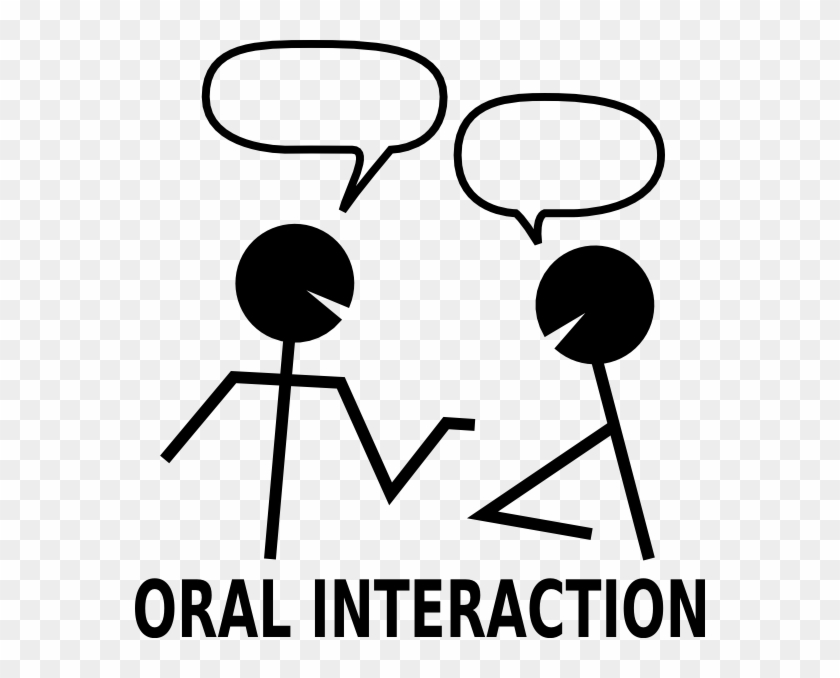 Mouth Speaking Oral Interaction Clipart Free Clip Art - Interaction Clipart #129812