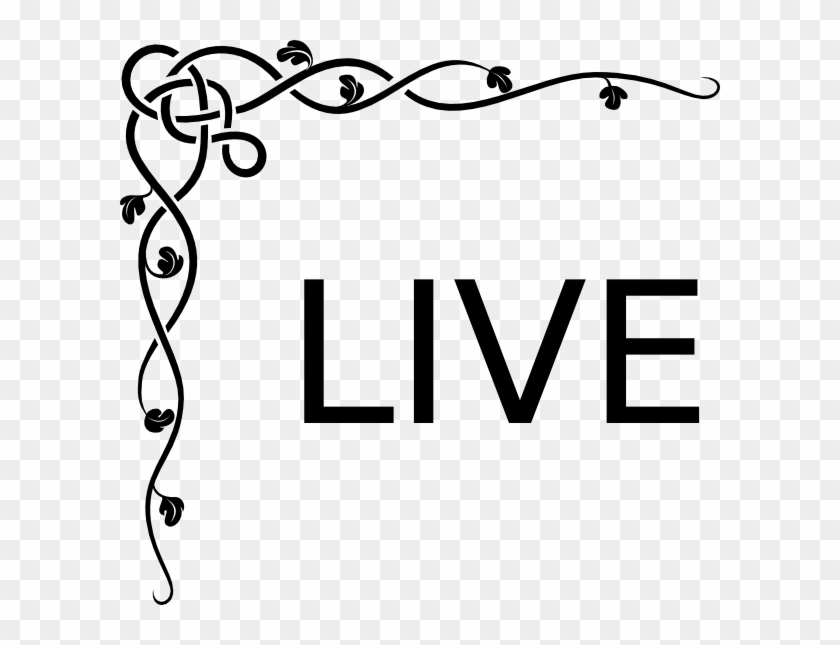 Live Clip Art - Border Design For Invitation Card #130702