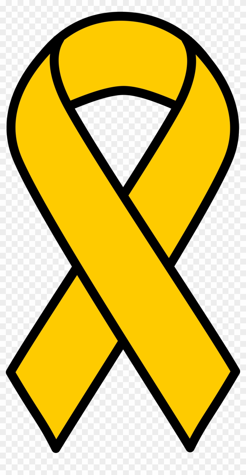 Big Image - Childhood Cancer Ribbon #131419