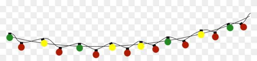Christmas Bulb String Free Vector Graphic On Pixabay - Christmas String Lights Clipart #131988