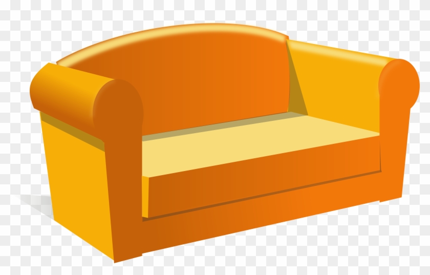 Couch Furniture House Living-room Sofa - Sofa Clipart #132200