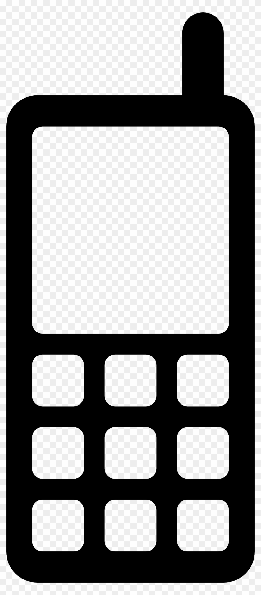 Cell Phone Icon Png - Mobile Icon Png #132576