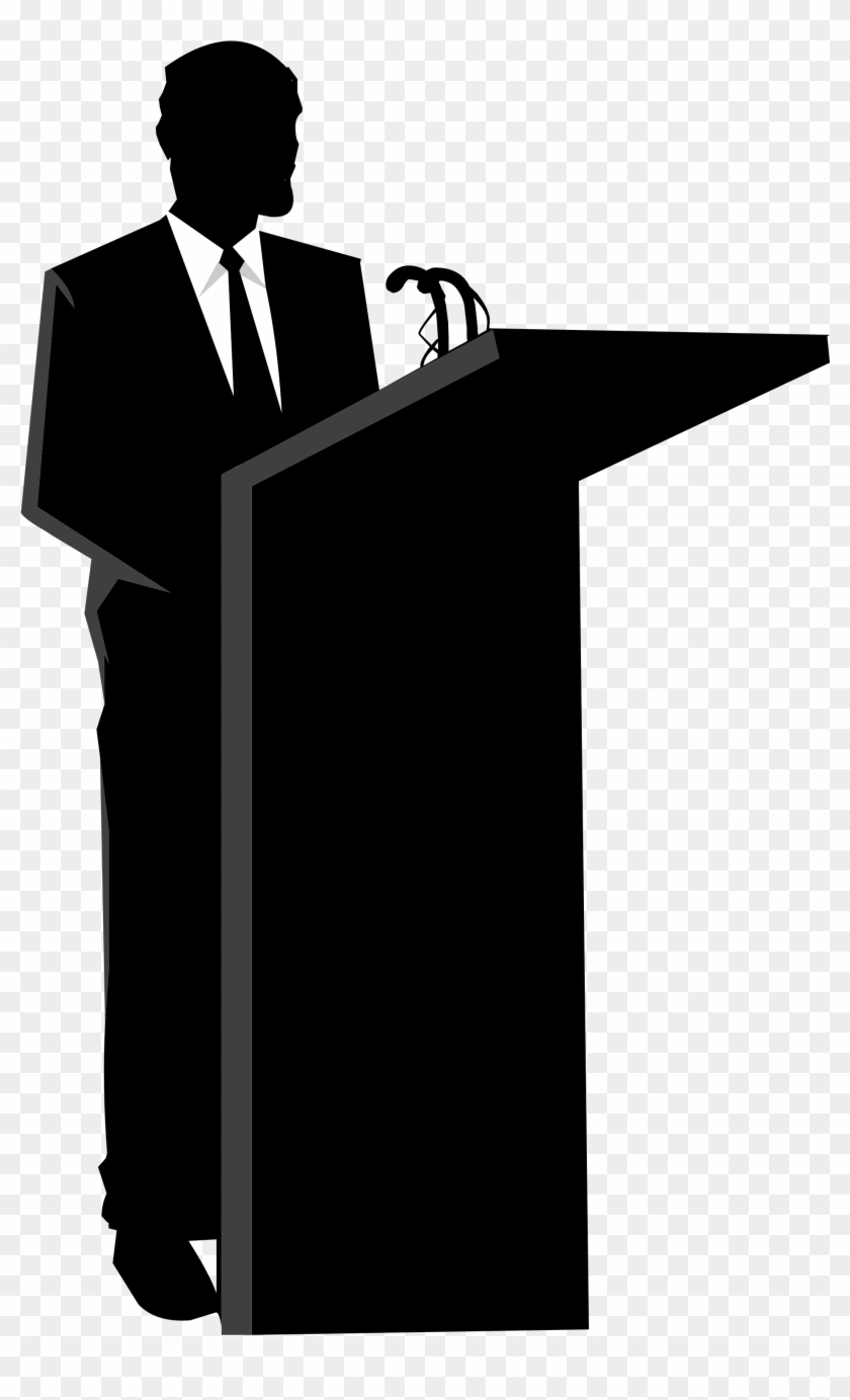 Podium Defined Definition Define - Person Behind A Podium #132939