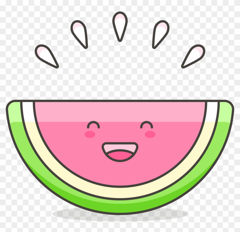 Drawing Watermelon Clip Art - Cute Watermelon Cartoon #135123