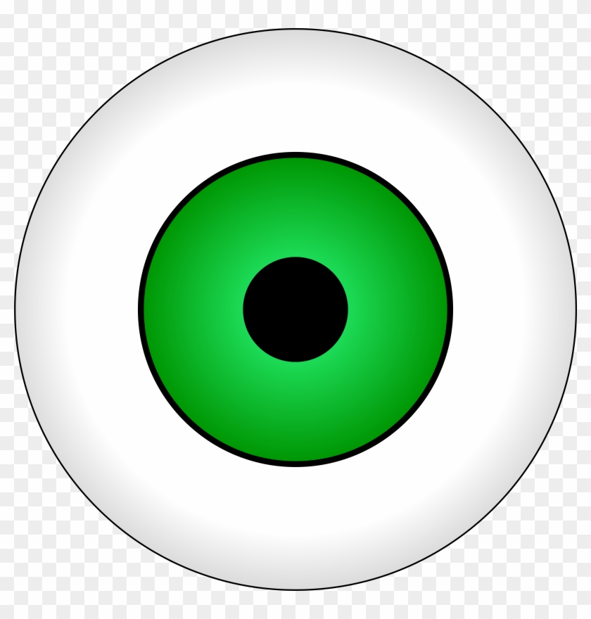 Free Olhos Verdes / Green Eye - Clip Art #136419