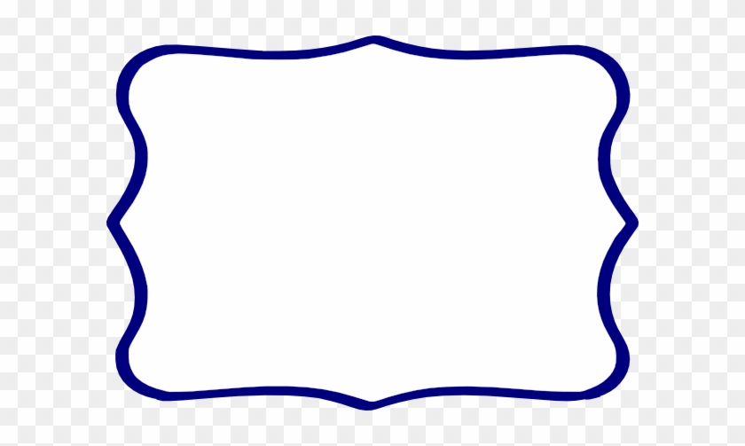 Frame Clipart Navy Blue - Frame Azul Escuro Png #136469