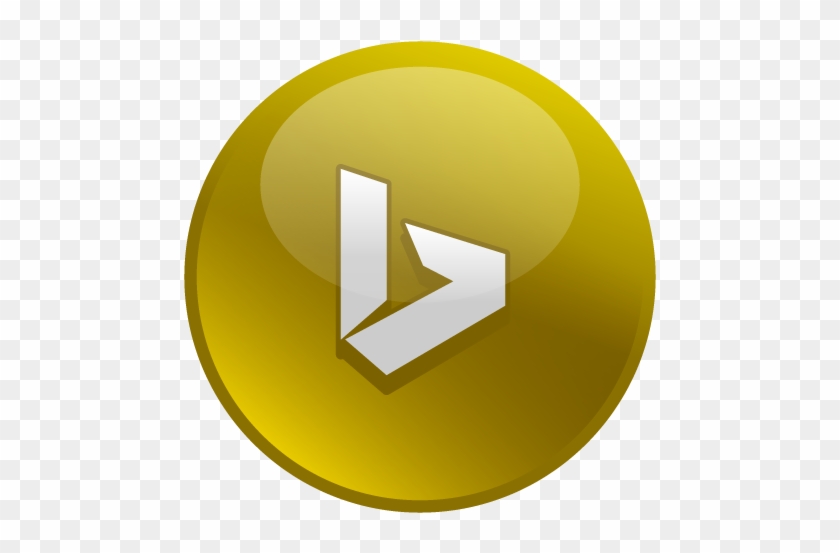 Bing Icon - Bing Social Media Icon #136498