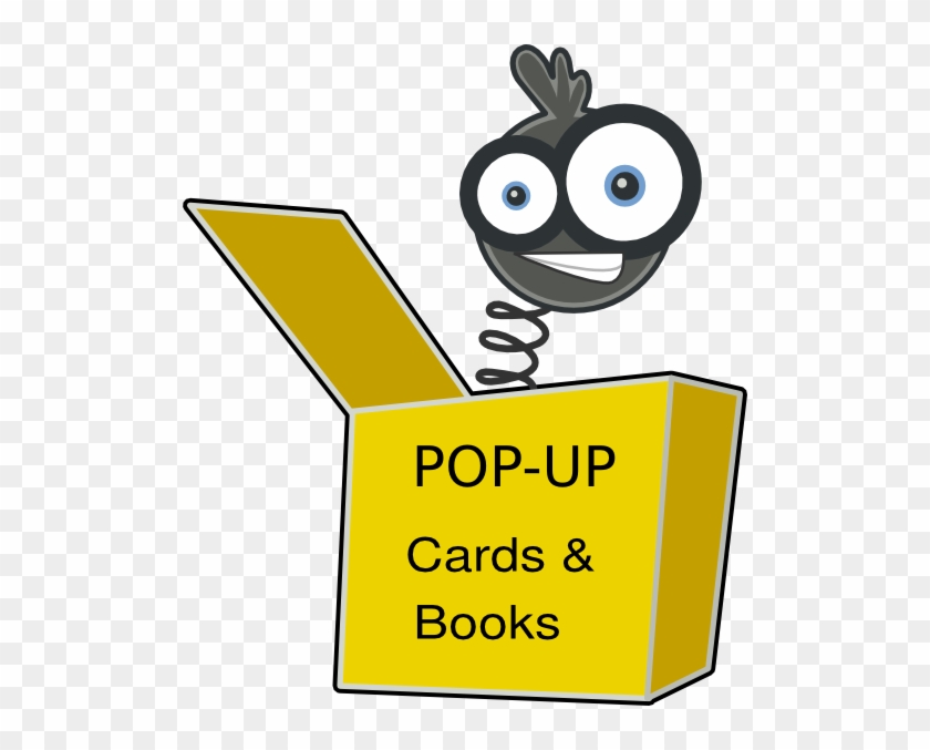 Pop Up Book Title Clip Art - Jack In The Box #136935