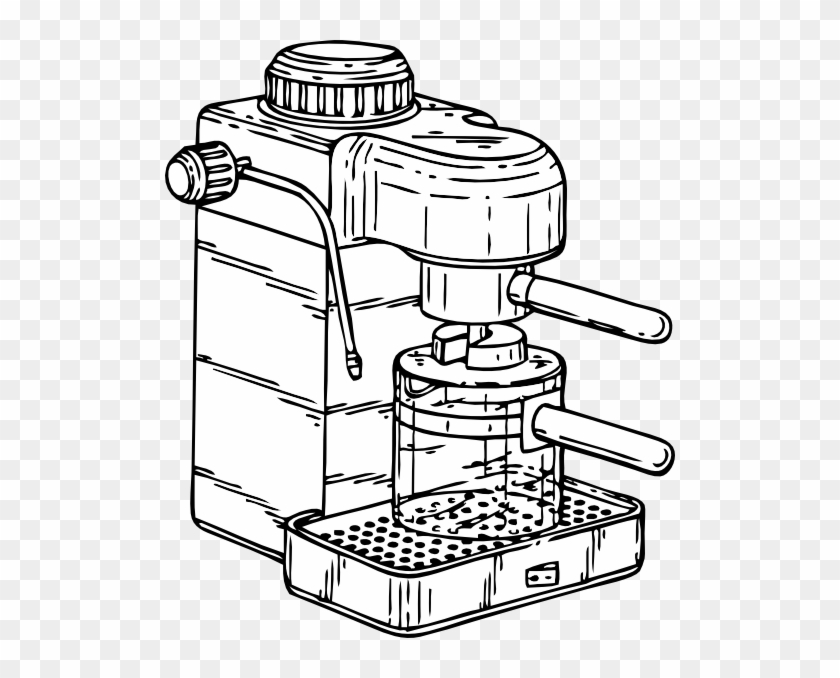 Machine Clipart Black And White #137520