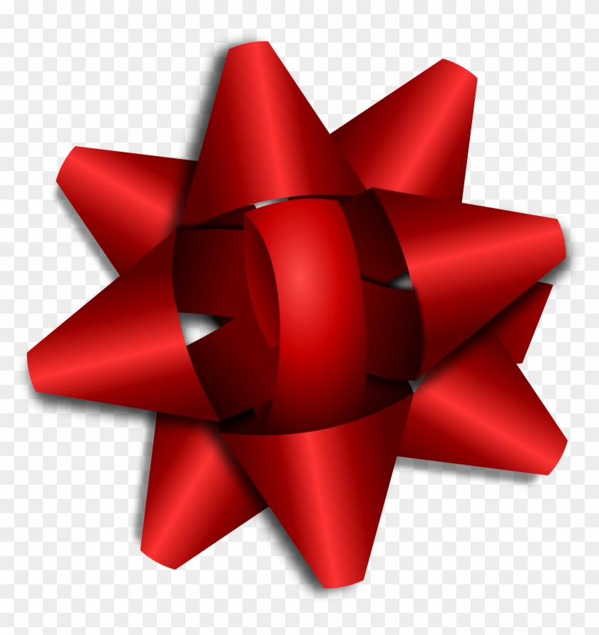 Big Image - Christmas Present Bow Clipart #137810
