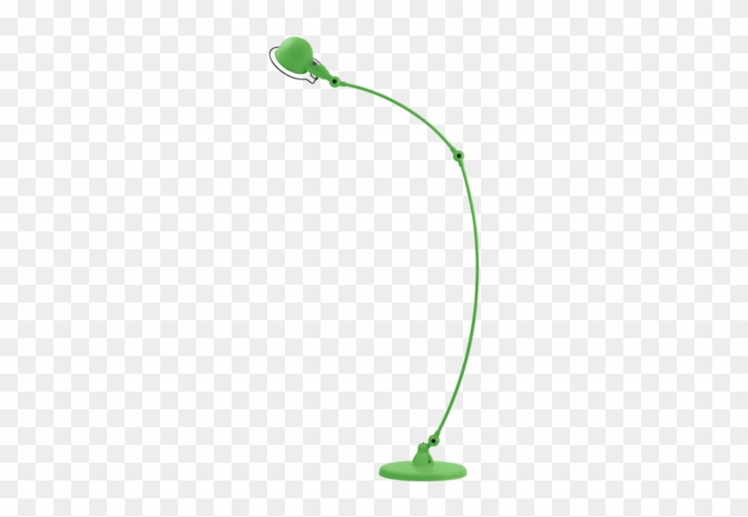 Jieldé Signal Collection Sic843 Lamp-post - Jielde Signal Curved Arm Floor Lamp - Sic843 - Yellow #726207