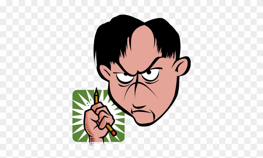 Graphic Of Angry Dudes Face And Hand Breaking Pencil - Sudoku For The Frustrated Fanatic By L Cheryl Kirk #726654