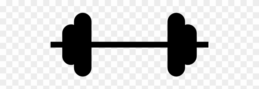 Dumbbells Weights Bar Vector - Pesas Icono Png #726790